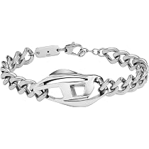 【新品送料無料】Diesel オールジェンダー ステンレススチールブレスレット Amazon.co.jp: Diesel オールジェンダー ステンレススチール